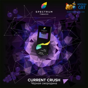 Заказать кальянный табак Spectrum Hard Current Crush (Спектрум Хард Черная Смородина) 40г онлайн с доставкой всей России